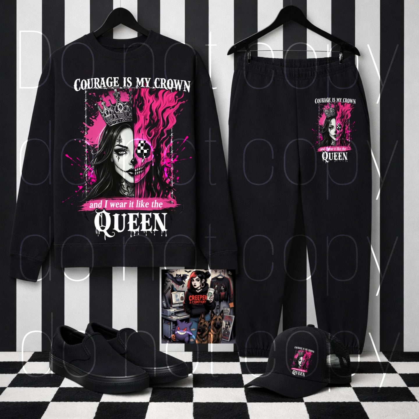 Courage Is My Crown – Gothic Queen