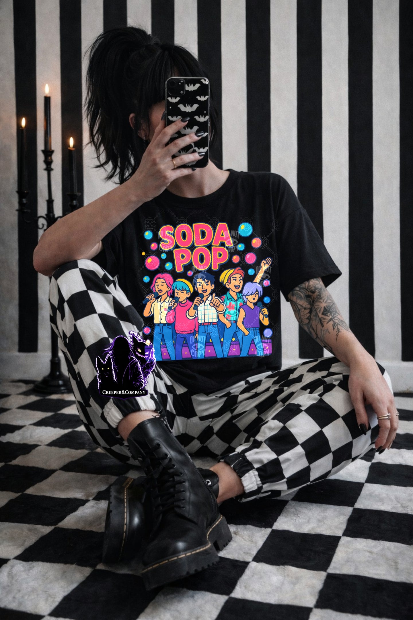 Soda Pop Idol Crew K-Pop Demon Hunter Tee