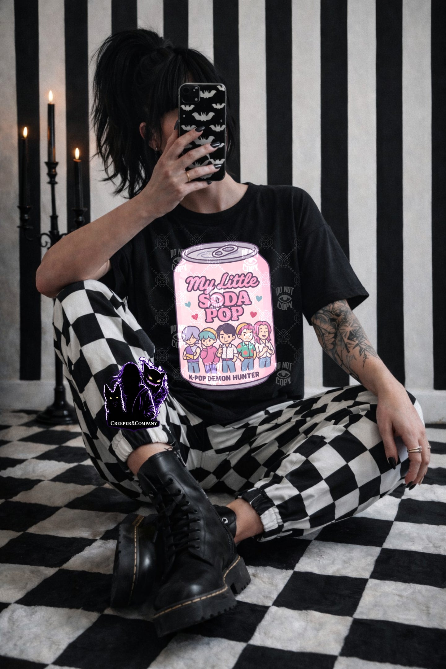 My Little Soda Pop Idol Crew K-Pop Demon Hunter Tee