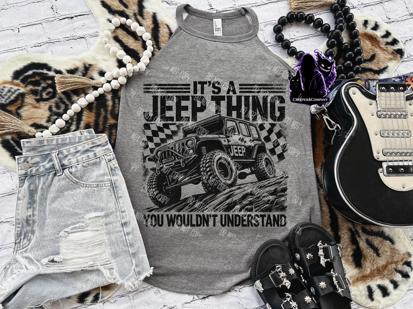 It’s a Jeep Thing Graphic Tank | Off-Road Jeep Shirt | Jeep Lover Apparel