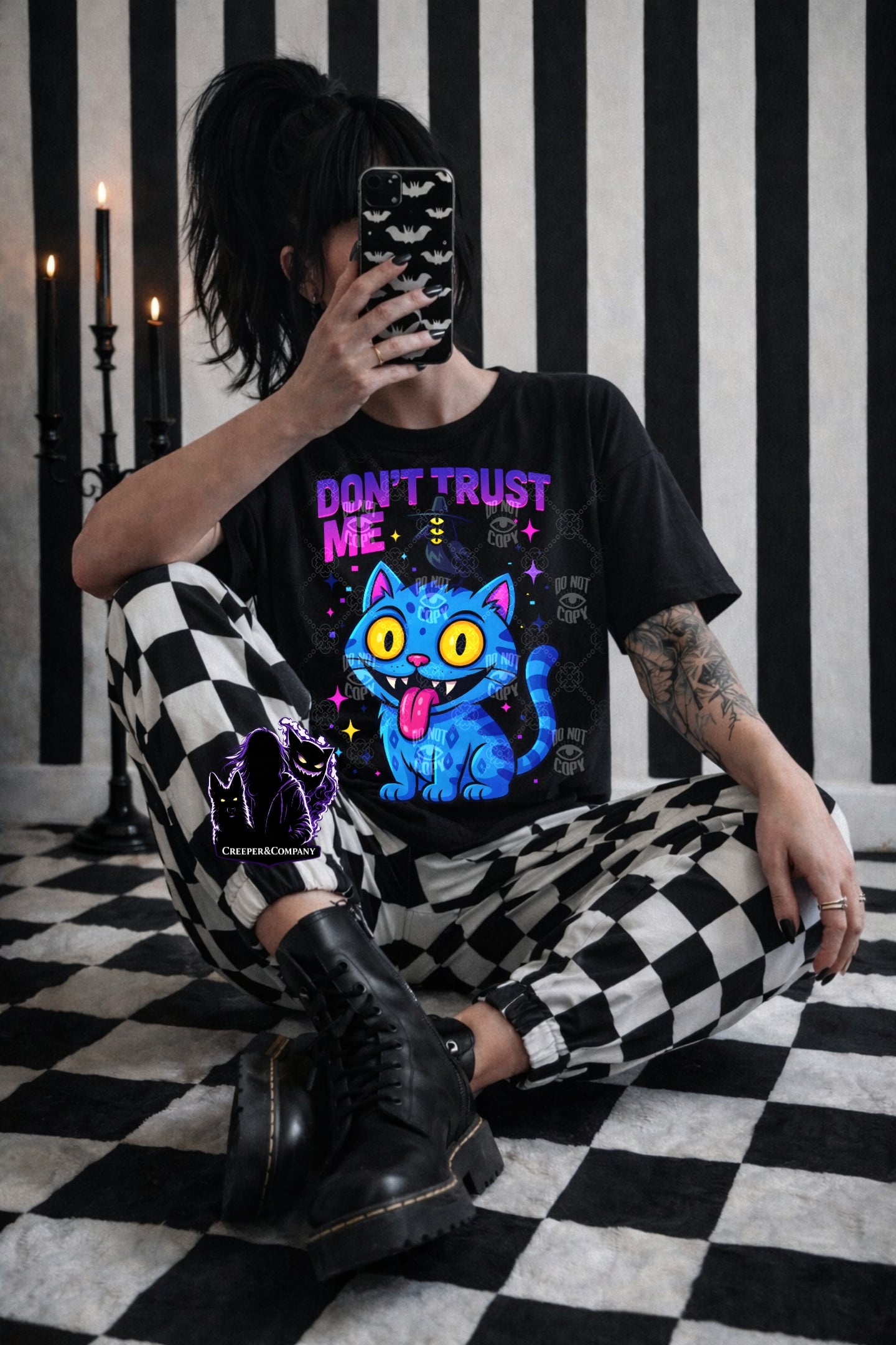 Don’t Trust Me Chaos Spirit K-Pop Demon Hunter Tee